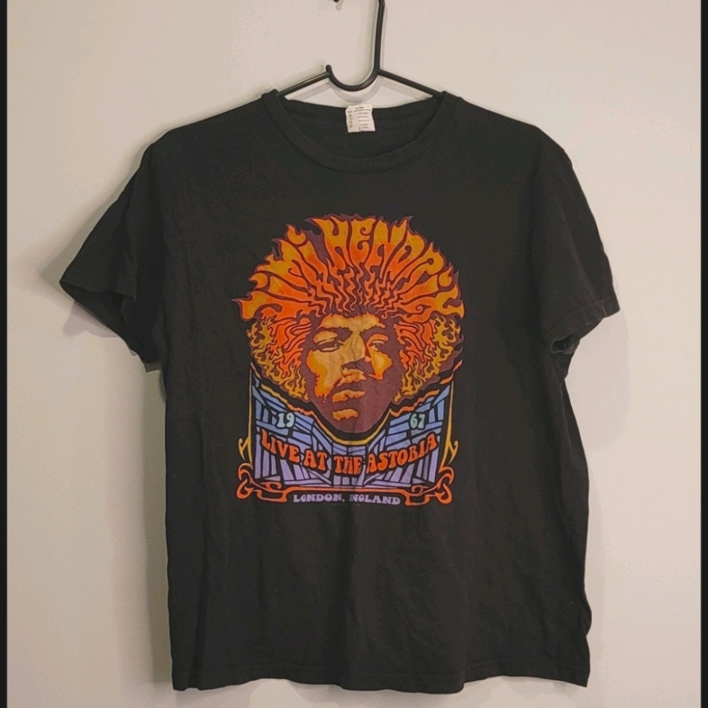 Jimi Hendrix Men's Band T Shirt Size Medium